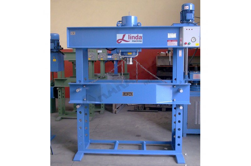 100 Ton Kollu Motorlu Gezer Kafalı Hidrolik Atölye Presi - Hydra