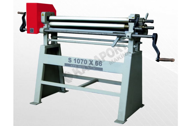 1070 x 66 x 3 Toplu Asimetrik Manuel Sehbalı Silindir