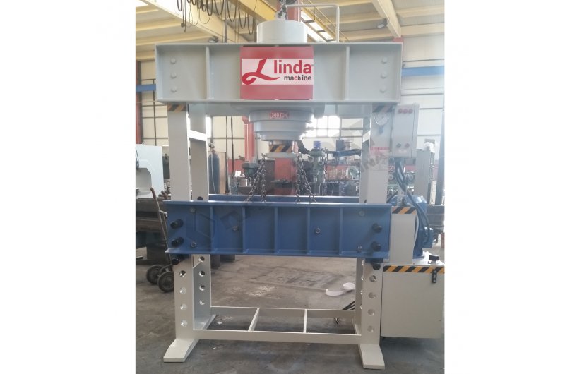 300 Ton Motorlu Hidrolik Atölye Presi - Hydraulic Workshop Pres