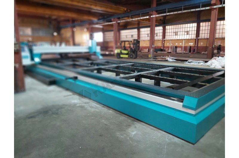 3000 x 8000 x 300mm OXY ve Plazma  Kesim Tezgahı ( SIFIR )