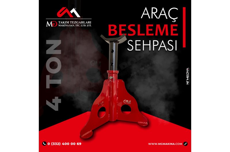 4 TON ARAÇ BESLEME SEHPASI