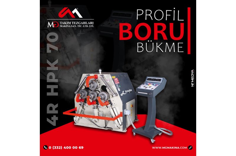 4r hpk 70 Profil ve Boru Bükme