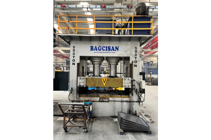 500 Ton Sıvama Pres Bagcısan Marka Tabla 2100 x1500mm