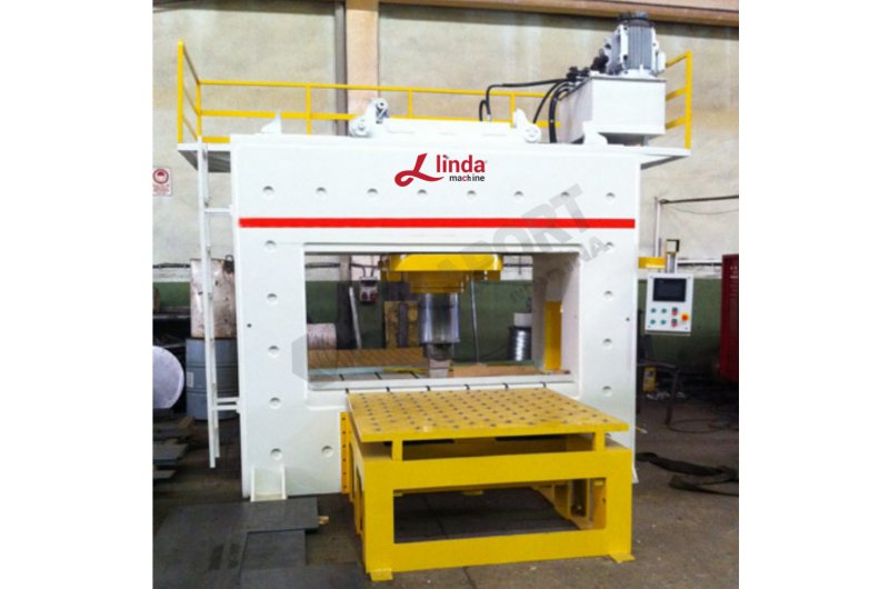 600 Tonluk Doğrultma Press Linda Machine Marka - Straightening P
