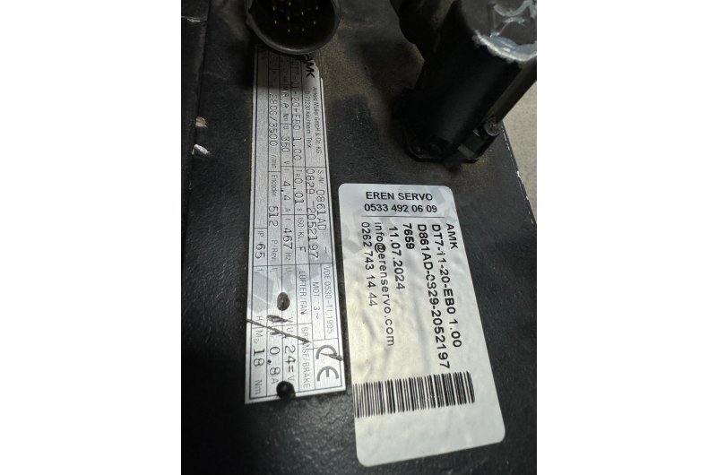 AMK DT7-11-20-EB0 1.00 SERVO MOTOR