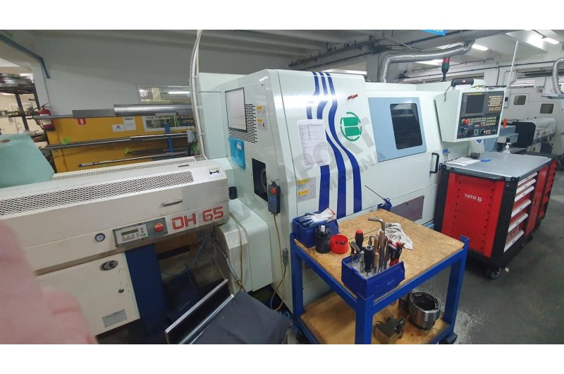 Biglia B-550 SM C Eksen Karşı Aynalı CNC Torna ve Sürücü-2005