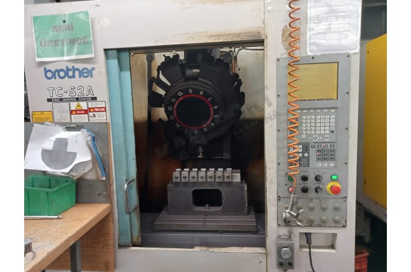 Brother TC-S2A CNC Kılavuz Çekme Tezgahı