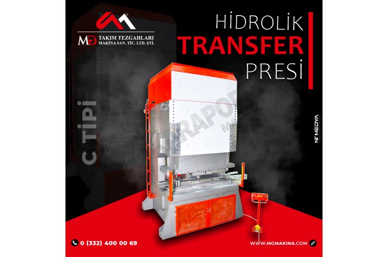 C Tipi Hidrolik Transfer Presi