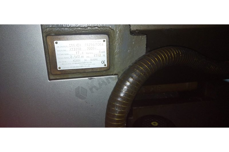 Citizen C16 VII A CNC Kayar Otomat Tezgahı Ve Çubuk Sürücüsü