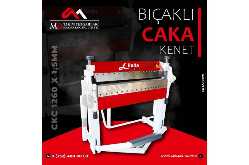 CKC 1260 x 1,5mm Parça Bıcaklı Caka Kenet
