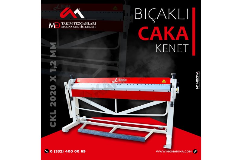 CKL 2020 x 1,2 mm Parça Bıçaklı Caka Kenet
