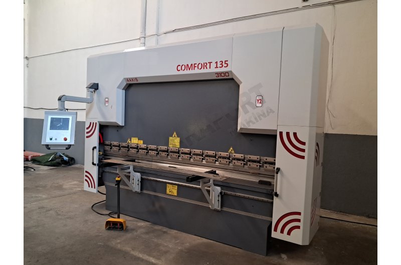 CNC 3100 x 135 Ton 4 Eksen Linda Abkant Pres - (SIFIR)