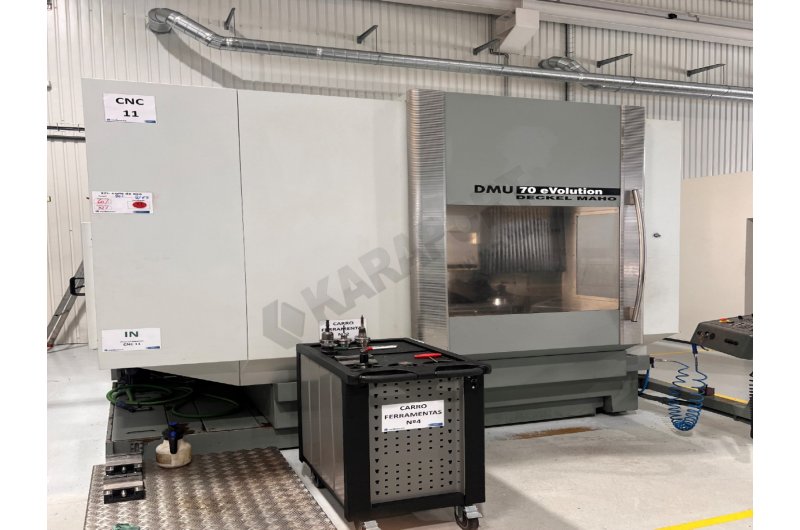 DMG DMU 70 eVolution 5 Eksen CNC İşleme Merkezi-2006