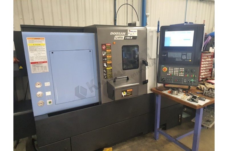 Doosan Lynx 2100LMA C Eksen CNC Torna Tezgahı-2021