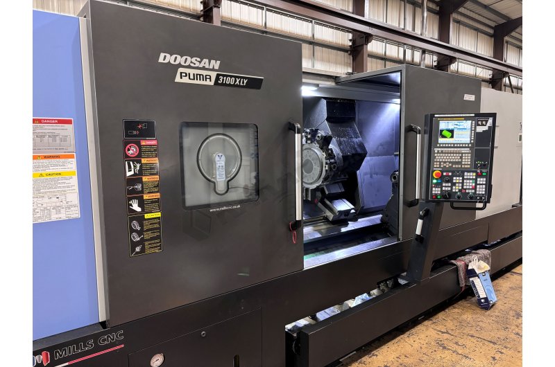 Doosan Puma 3100 XLY C-Y Eksen CNC Torna Tezgahı-2018
