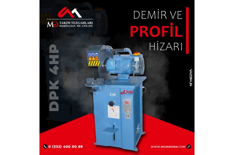 DPK-4HP Demirci Hizarı - Iron Cutting and Profi