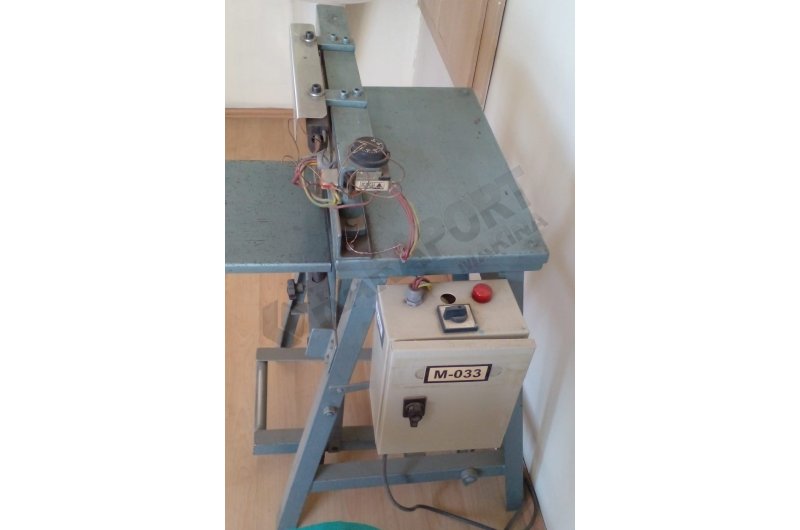 ENDÜSTRİYEL TİP PEDALLI NAYLON YAPIŞTIRMA MAKİNASI