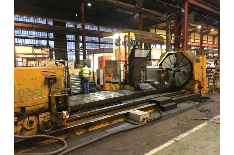 Ernault & Somua Çap 2000 Boy 8000 mm CNC Torna Tezgahı