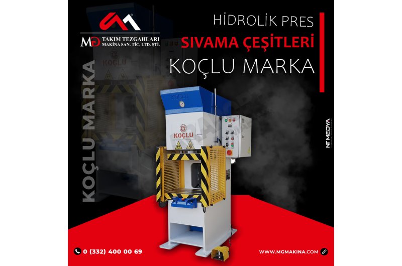 Hidrolik Pres ve Sıvama Çeşitleri Koçlu Marka