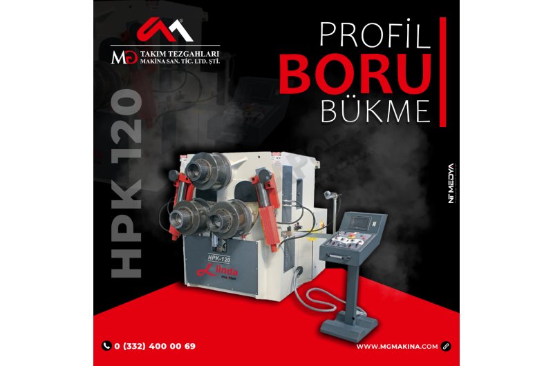 hpk 120 Profil ve Boru Bükme