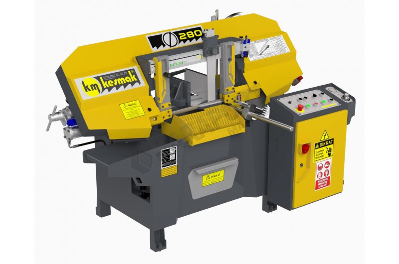 KMY 280 Yarı Otomatik Kesmak Şerit Testere