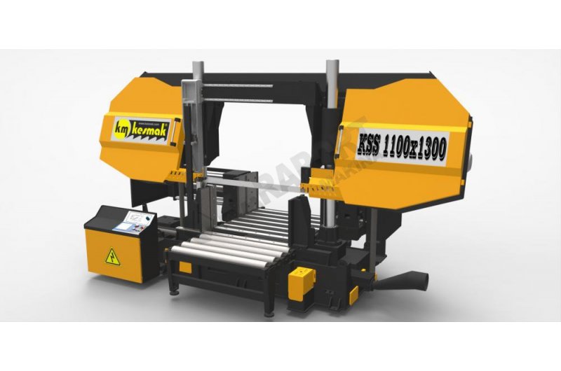 KSS 1100x1300 Kesmak Servo Sürücülü Şerit Testere