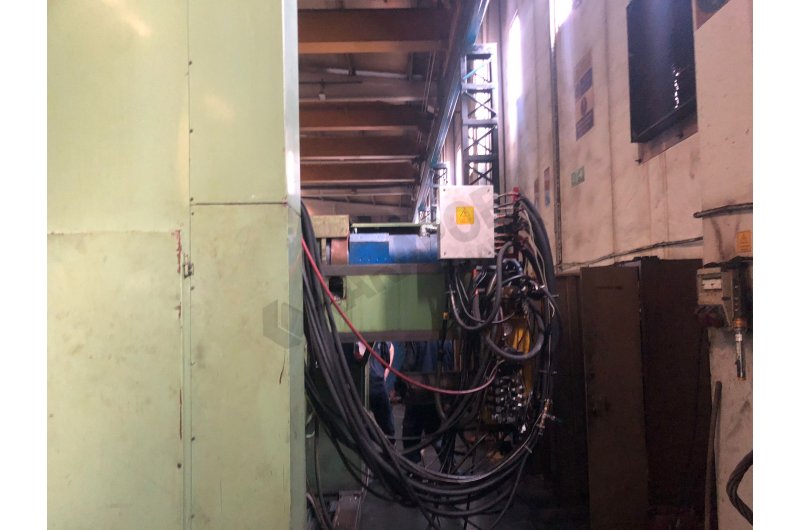Mecof 7 Mt Döner Tablalı Açılı Kafalı CNC Bed Tip Freze Tezgahı