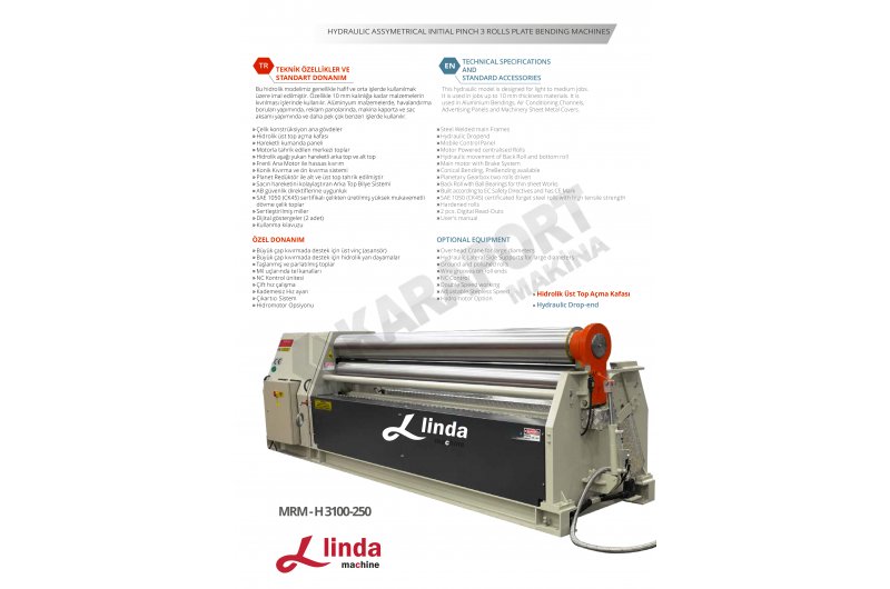 MRM-H Hidrolik Silindir Makinası