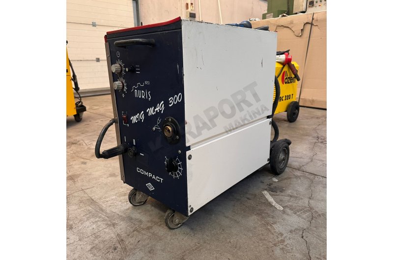 NURİŞ MARKA 300 AMPER GAZALTI KAYNAK MAKİNASI