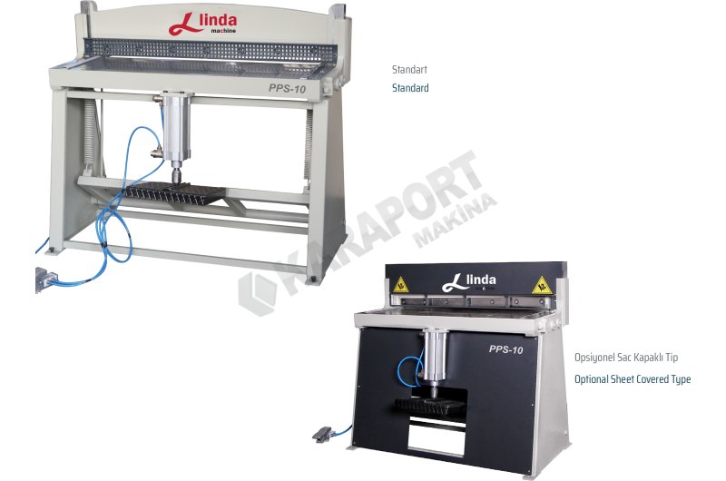 PPS-10 Ayak Pedallı Pnömatik Giyotin Makas/Pneumatic Guillotine