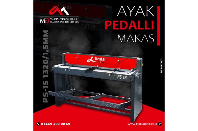 PS-55 Ayak Pedalli Giyotin Makas