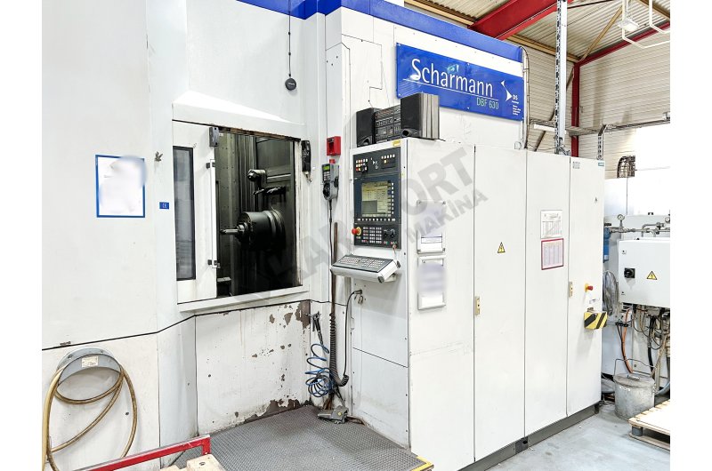 Scharmann DBF-630 Çift Tabla CNC Yatay İşleme Merkezi–2008
