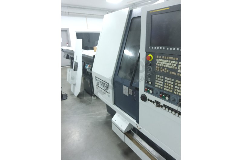 Spinner TTC-300 C Eksen Çift Taret ve Ayna CNC Torna-2017